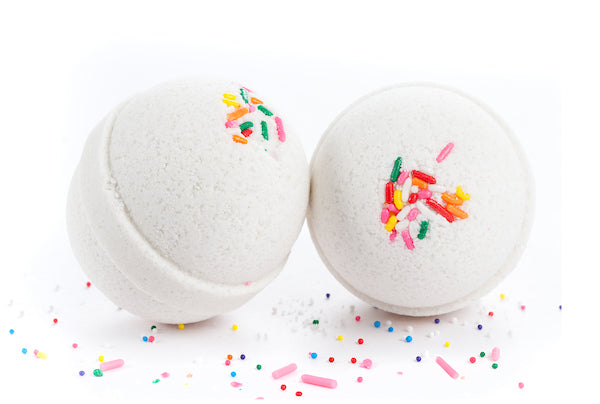 Confetti Birthday Bath Bomb Fizzies for Natural Bath Soaks-0