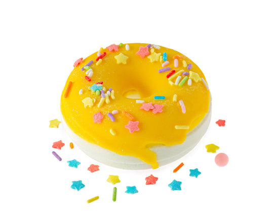 Birthday Confetti Donut Bath Bomb Natural & Moisturizing Bath Soak-0